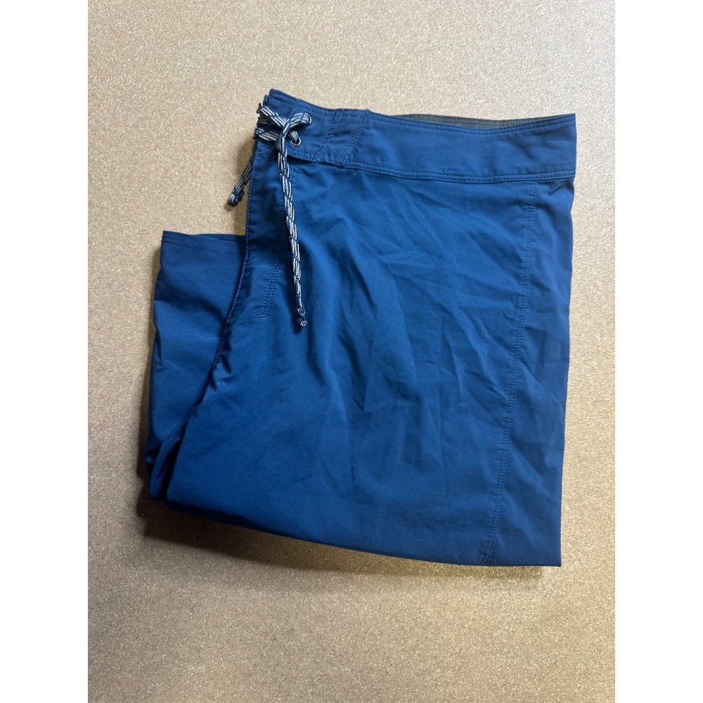 Patagonia Mens Blue Board Shorts Swim Trunks Size 34 Conquerors of the Useless